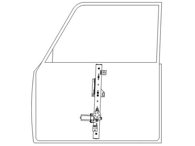 Стеклоподъемник ВАЗ-2108, ВАЗ-2113 (передние двери)